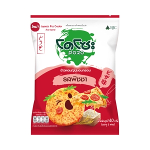 โดโซะ ข้าวหอมญี่ปุ่นอบกรอบ รสพิซซา 60 ก.