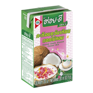 Aroy D Coconut Scented Candle Blossom Coconut Milk 250ml.
