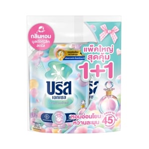 บรีส เอกเซล คอตตอน แคนดี้ ดีไลท์ น้ำยาซักผ้าสูตรเข้มข้น 1100 มล. แพ็ค 1+1_thumbnail