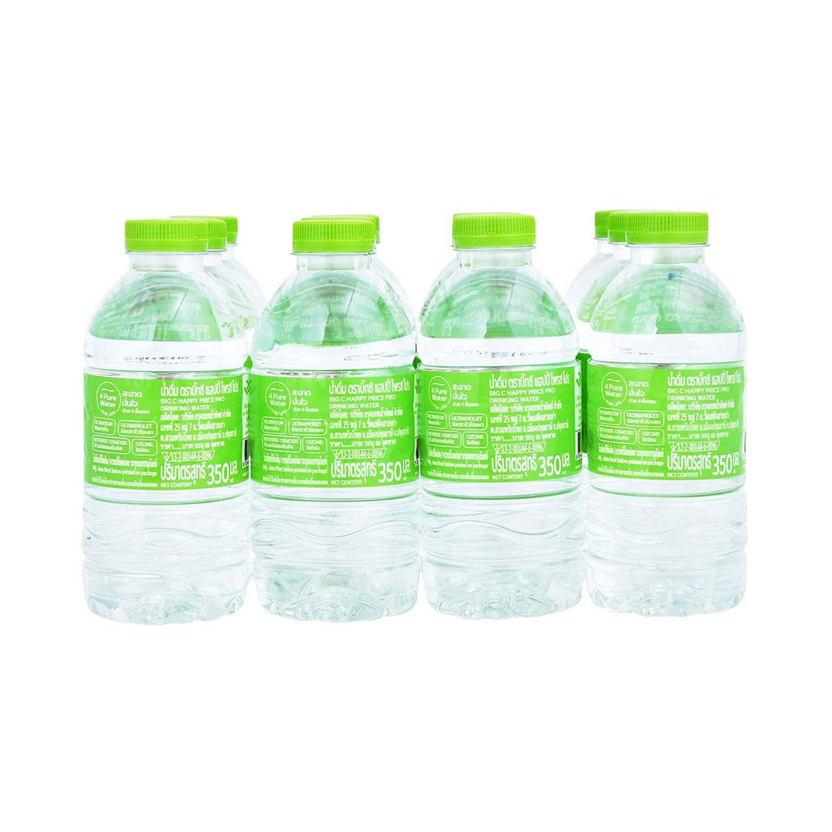 บิ๊กซี แฮปปี้ ไพรซ์ โปร น้ำดื่ม 350 มล. แพ็ค 12 ชิ้น_5