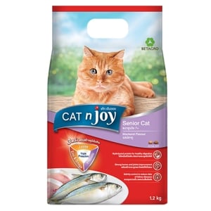 Cat N Joy Senior Mackeral Flavour 1.2kg.