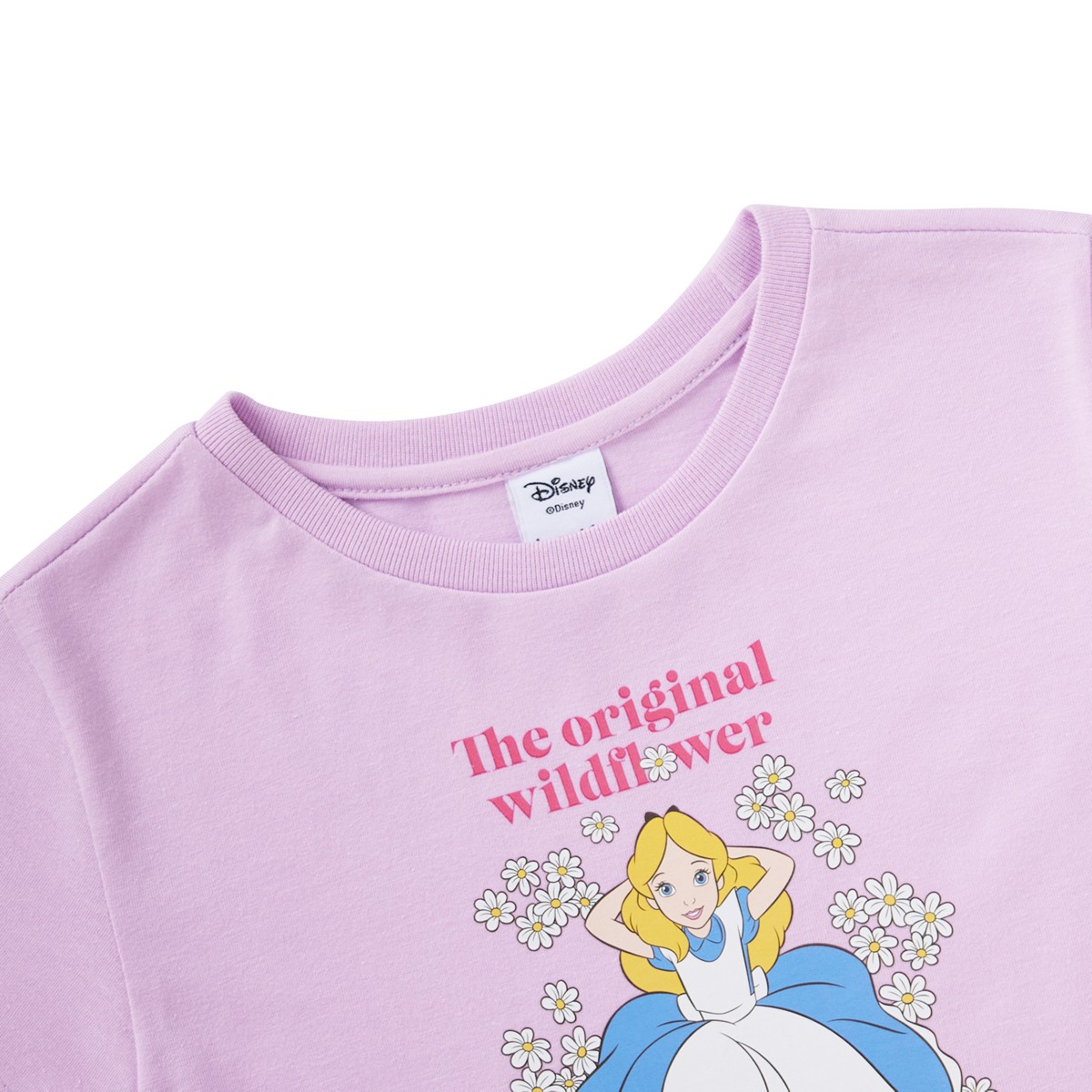 ดิสนีย์ เสื้อเด็กหญิง Alice รุ่น BMTN2507LG002 สีม่วง_2