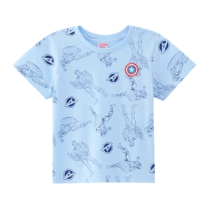มาร์เวล เสื้อยืด สำหรับเด็กชาย รุ่น BMTN2601TB06 สีฟ้า