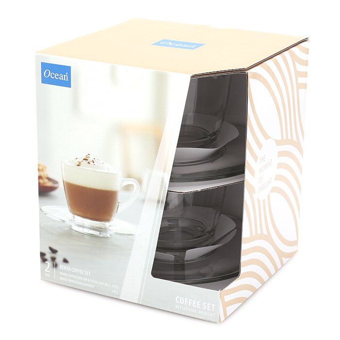โอเชียน ชุดแก้วกาแฟ รุ่น Kenya Coffee Set แพ็ค 2 Big C Online