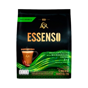 L'OR ESSENSO Brazilian Elegance Premix Instant Coffee with Microground Coffee 25 g. x 13 units