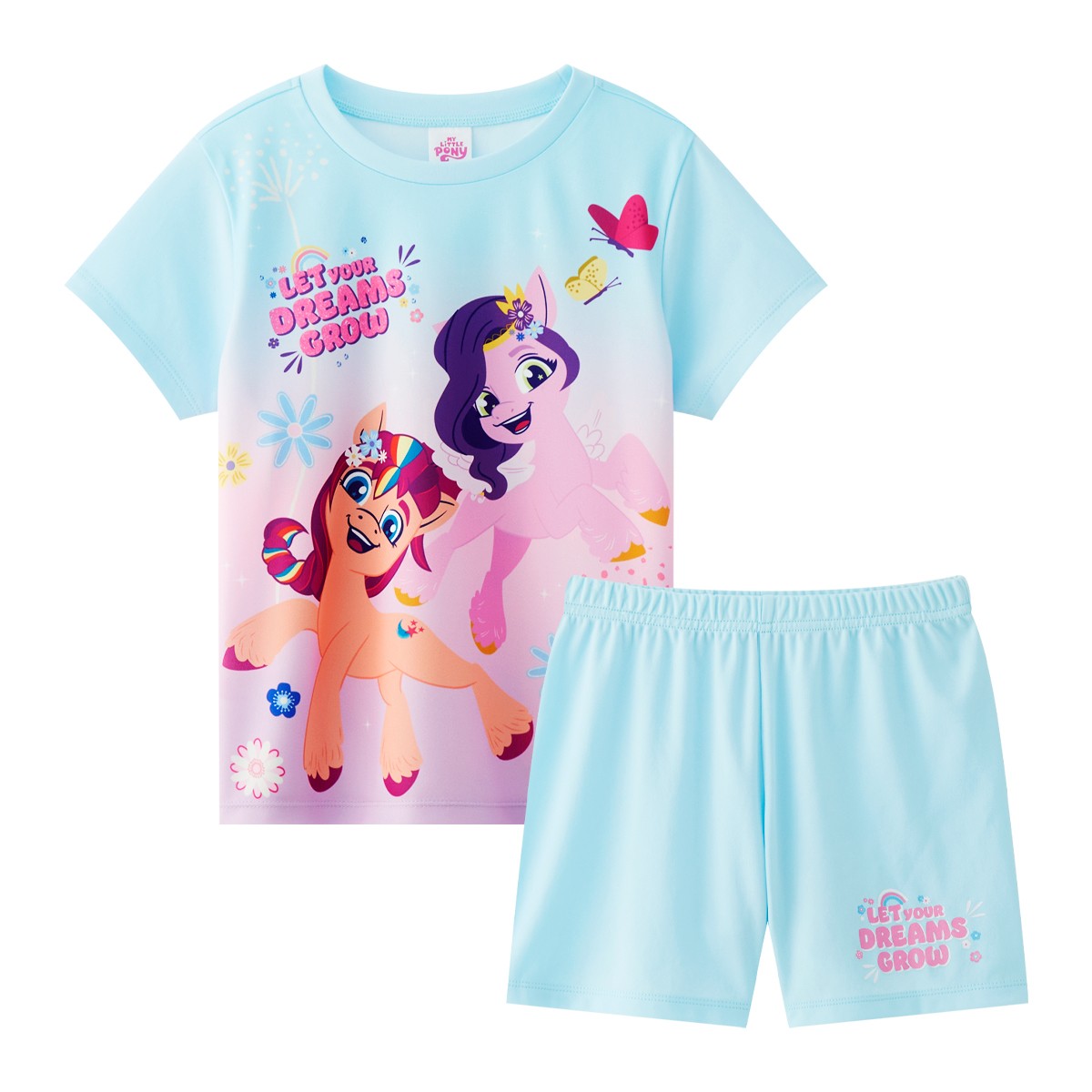 มายลิตเติ้ลโพนี่ เสื้อ + กางเกง สำหรับเด็กหญิง รุ่น FMTN2406LG005 สีมิ้นต์