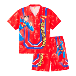 ซูเปอร์แมน ชุดเสื้อฮาวายเด็กชาย รุ่น FMAR2505LB027 สีแดง_thumbnail