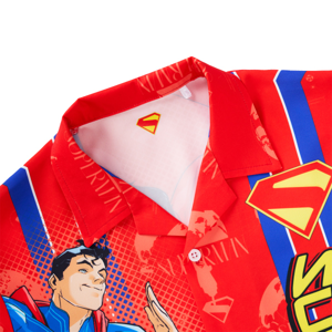 ซูเปอร์แมน ชุดเสื้อฮาวายเด็กชาย รุ่น FMAR2505LB027 สีแดง_thumbnail_5