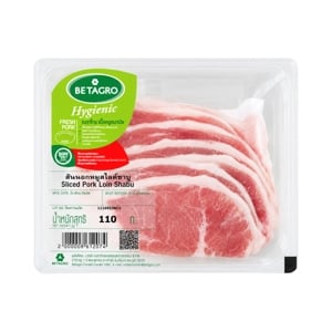 เบทาโกร สันนอกหมูสไลด์ชาบู 110 ก.