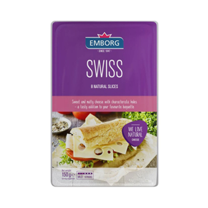EMBORG Swiss Cheese Slices 200 G