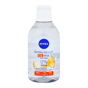 Nivea Bright C and Hya Micellar Water 400ml.