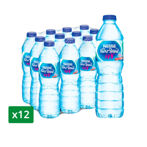 NESTLE Pure Life Drinking Water 600 ml. Pack 12