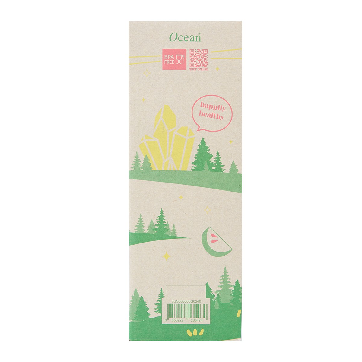 โอเชี่ยน ชุดเหยือกน้ำและแก้วน้ำ Happily Healthy 5 ใบ_3