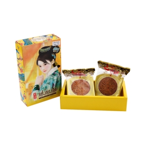 TAE SENG HENG Moon Cake Durian Monthong 1 Egg Yolk 2 PCS./Pack