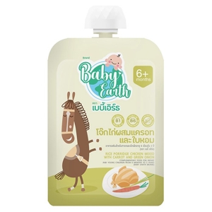 เบบี้เอิร์ร โจ๊กไก่ผสมแครอทและใบหอม 120 ก._thumbnail