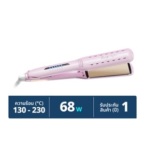 คูลเอสไตล์เลอร์ เครื่องหนีบผม 2อิน1 รุ่น CA-979 สีชมพู