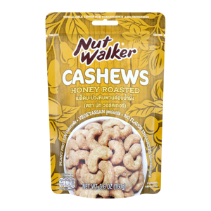 Nut Walker Cashew Nuts Dry Roasted Honey 160g.