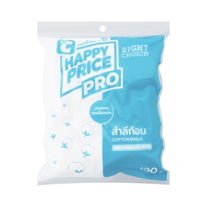 BIG C HAPPY PRICE PRO Cotton Balls 100g.