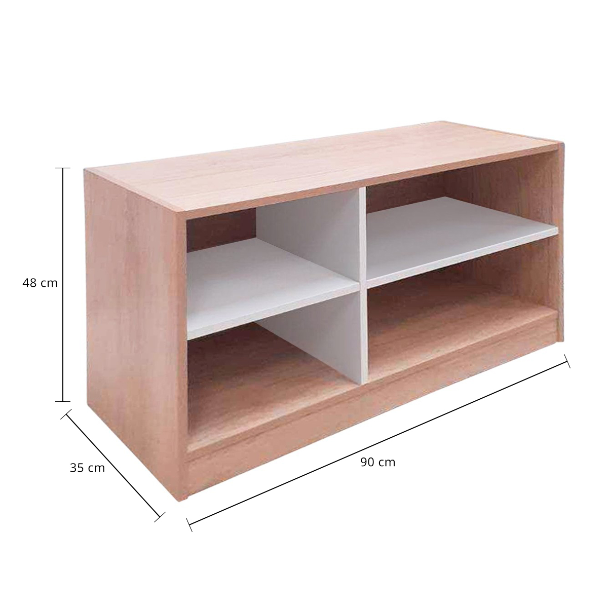 เบสิโค ชั้นวางทีวี รุ่น FB-06 ขนาด 90 x 35 x 48 ซม._1
