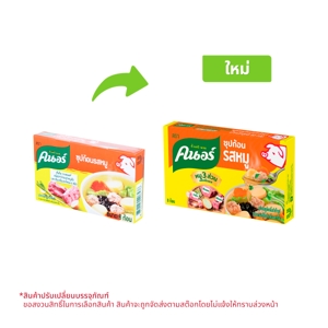 คนอร์ก้อน ซุปรสหมูก้อนกึ่งสำเร็จรูป 80 ก.