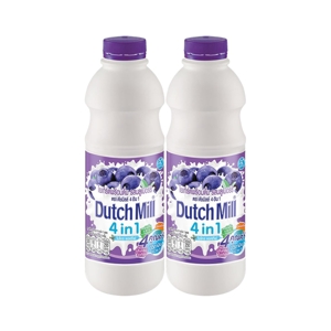 DUTCH MILL Blueberry Flavored Yogurt Drink 830 ML x 2