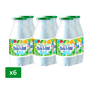 Dutch Mill Drinking Yoghurt Mixed Fruit 100cc. Pack 6