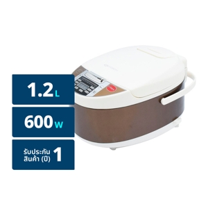 OXYGEN Computer Rice Cooker 1.2 L. Model RC1203 Brwon Color