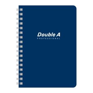 DOUBLE A Notebook A5 40 Sheets Color Dark Blue