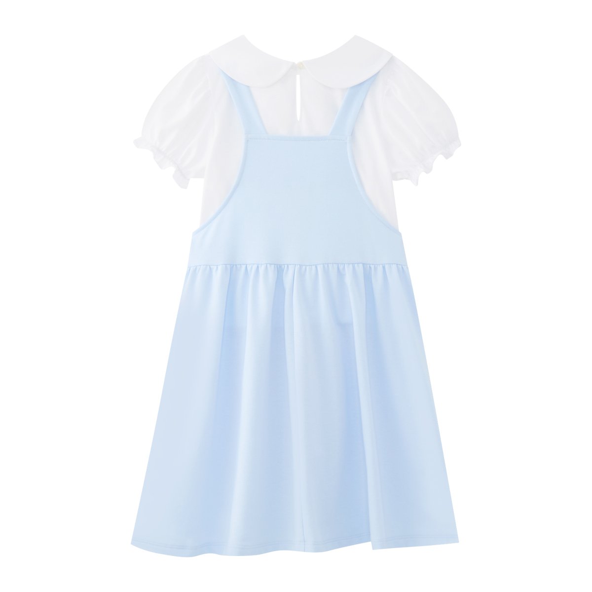 เบสิโค ชุดเสื้อและเอี๊ยม สำหรับเด็กหญิง รุ่น FMMX2510LG008 สีฟ้า_1