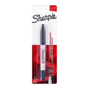ชาร์ปี้ ปากกามาร์คเกอร์ หัวทวินทิป สีดำ_thumbnail