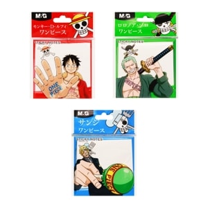 เอ็มแอนด์จี x วันพีช กระดาษโน๊ต รุ่น QS33B107 คละแบบ_thumbnail_4