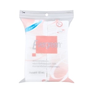 Evergreen Cotton Pad 100pcs.