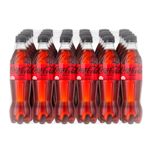 โค้ก น้ำอัดลม สูตรไม่มีน้ำตาล 500 มล. x 24 ชิ้น_thumbnail_1