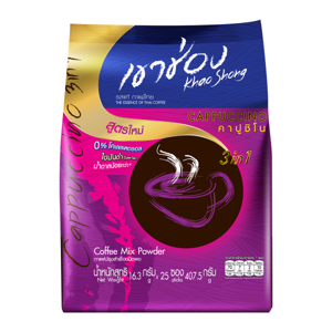 เขาช่อง กาแฟปรุงสำเร็จ 3 อิน 1 คาปูชิโน 16.3 ก. แพ็ค 25 ซอง