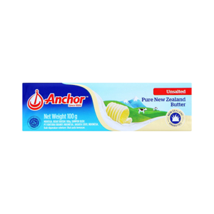ANCHOR BUTTER UNSALTER 100G.