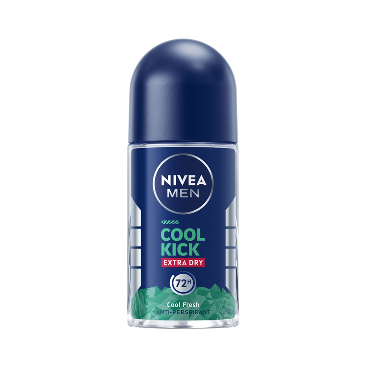 Nivea Men Cool Kick Extra Dry Cool Fresh Roll On 50ml.