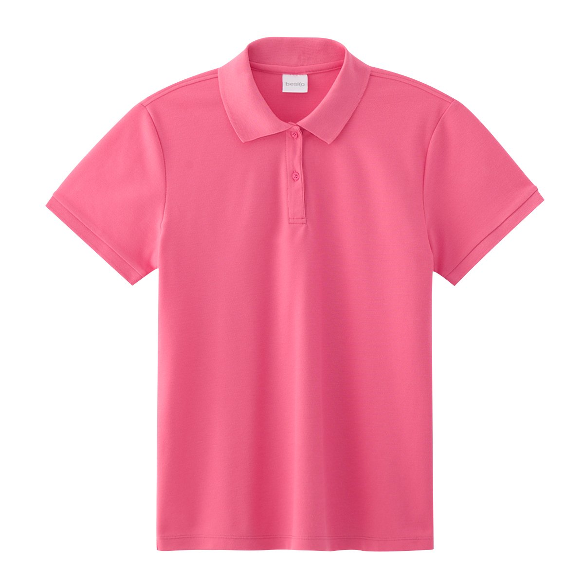 เบสิโค เสื้อโปโลผู้หญิง รุ่น BDNC25Q1LC001 สีชมพู