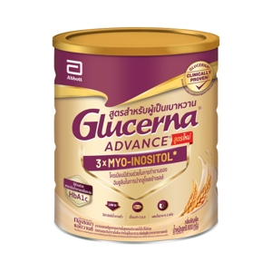 GLUCERNA Advance Nutrirional Drink with Fiber No Sugar Wheat Flavor 800 g.