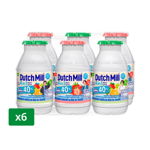 ดัชมิลล์ 4อิน1 ไมโครแอคทีฟ โยเกิร์ตพร้อมดื่ม สูตรน้ำตาลน้อยกว่า 100 มล. แพ็ค 6 คละรส_thumbnail