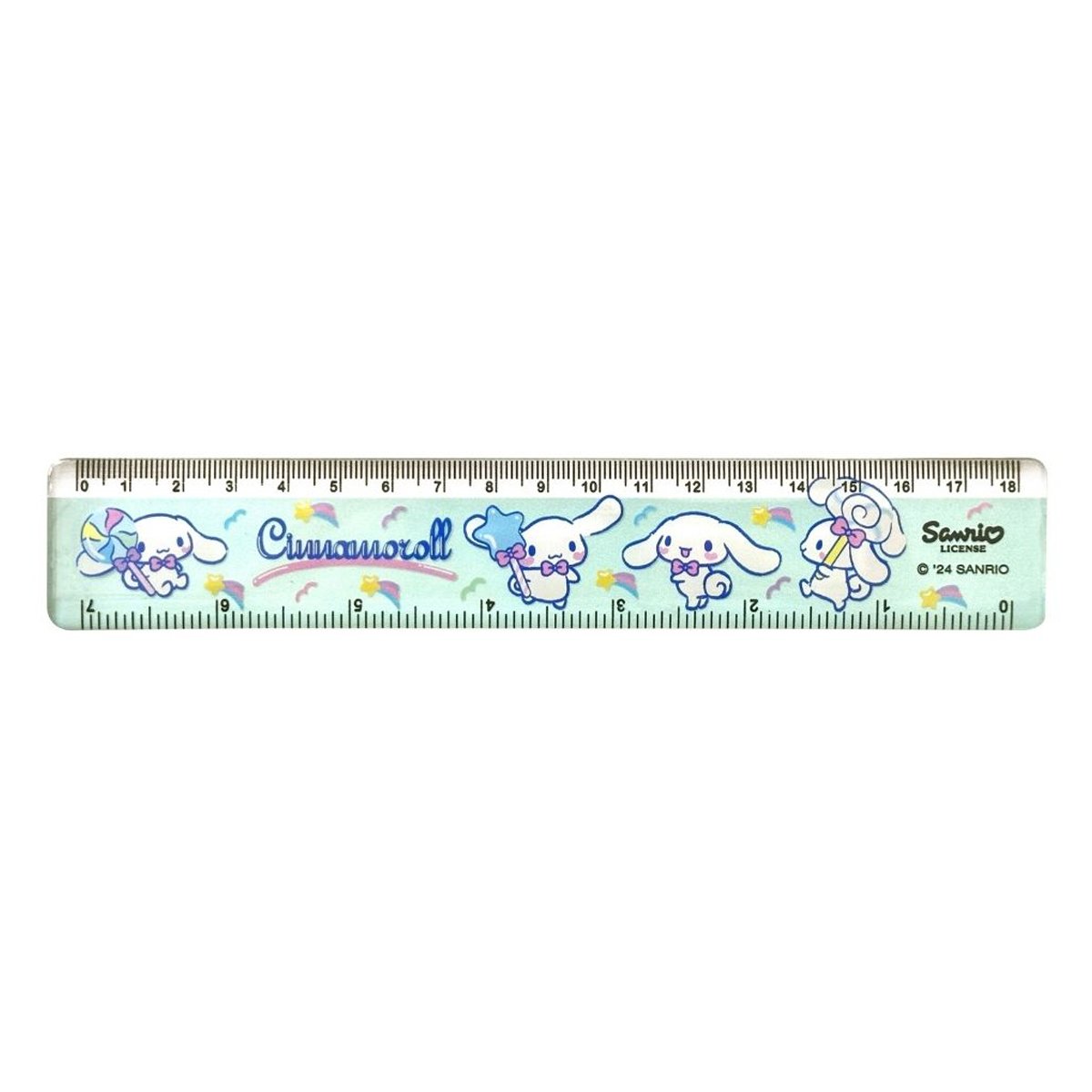 แบร์รอน กิ๊ฟ ไม้บรรทัด Cinnamoroll 18 ซม. รุ่น CNR02 คละแบบ_3