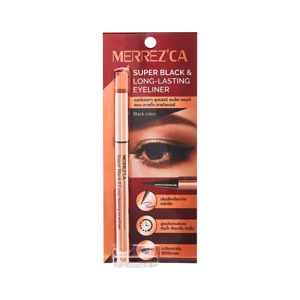 MERREZ'CA Super Black & Long Lasting Eyeliner