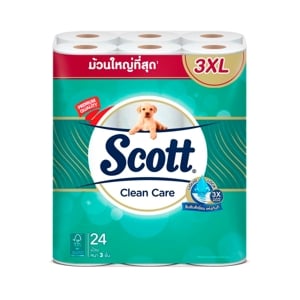 Scott Clean Care Toilet Tissue 3XL Pack 24Roll