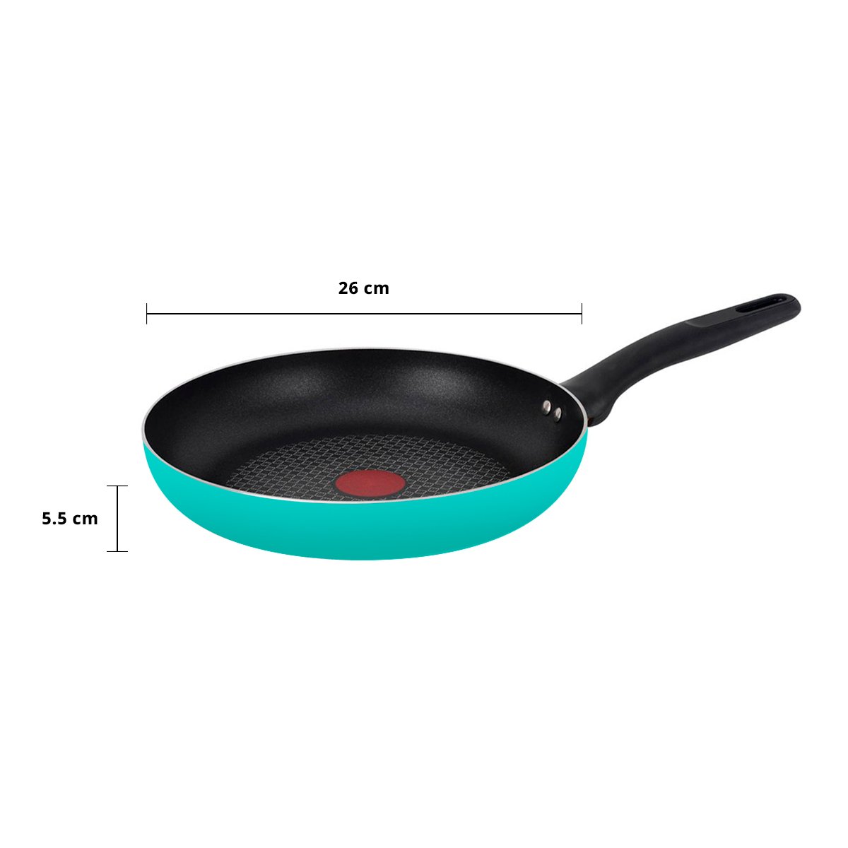 เบสิโค ชุดกระทะอะลูมิเนียมเคลือบนอนสติก รุ่น N135AK-2426 แพ็ค 2 ชิ้น_8