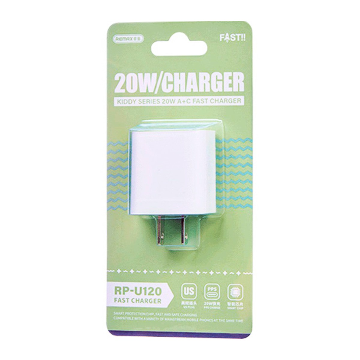 รีแมค อะแดปเตอร์ 20W รุ่น RP-U120_1