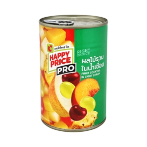 BIG C HAPPY PRICE PRO Fruit Cocktail in Light Syrup 425 g.