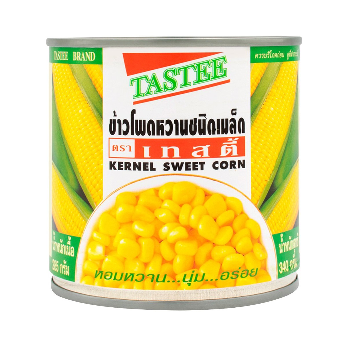 เทสตี้ ข้าวโพดหวานชนิดเมล็ด ฝาดึง 340 ก.