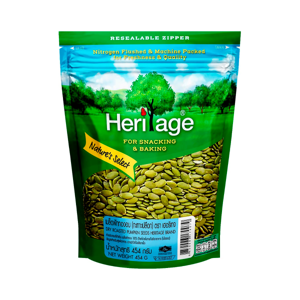 Heritage Pumpkin Wth Shell  454g