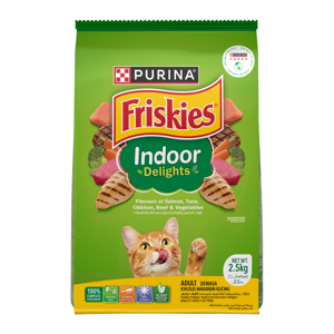 Friskies Indoor Delights 2.5kg.