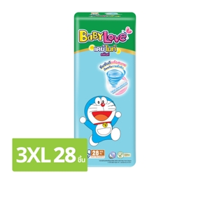 เบบี้เลิฟ เดย์ไนท์ แพ้นท์ กางเกงผ้าอ้อมสำเร็จรูป ขนาด XXXL แพ็ค 28 ชิ้น_thumbnail