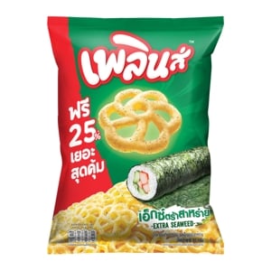 เพลินส์ ข้าวเกรียบทอดกรอบ รสเอ็กซ์ตร้าสาหร่าย 85 ก._thumbnail